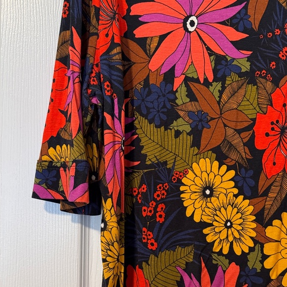 La Prestic Ouiston Floral Multicolor Blouse Women Size 4 (equivalent to an XL) - Picture 8 of 9